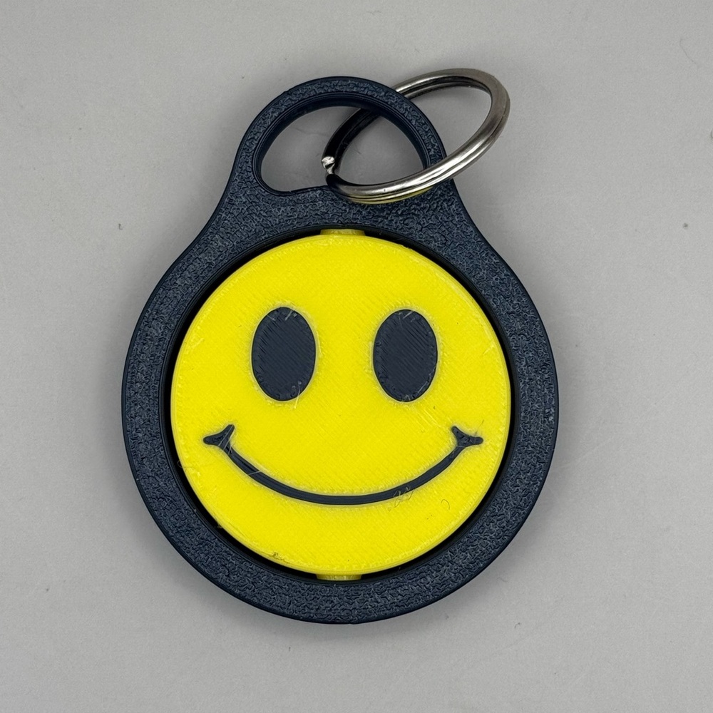 Smiley Face Keychain